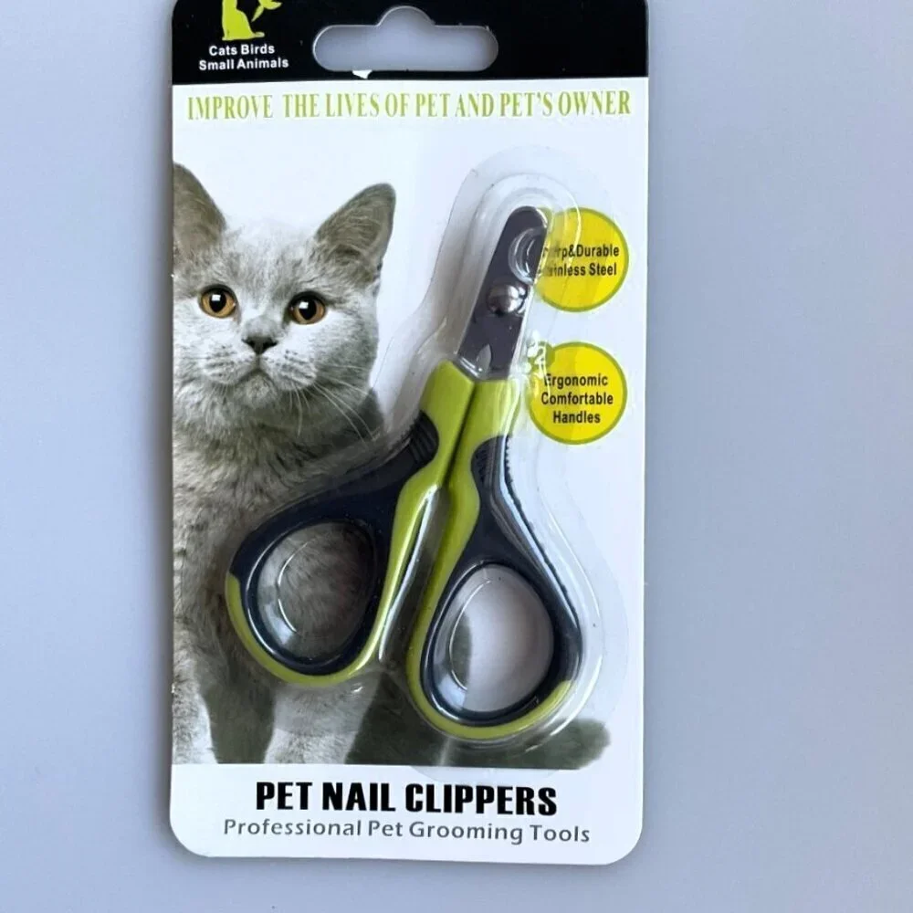 NAIL SCISSORS CLIPPERS, TRIMMER, SMALL PET - CATS, DOGS, RABBITS